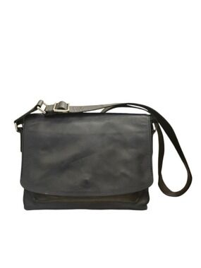 Banana Republic Navy Leather Crossbody Bag One Size